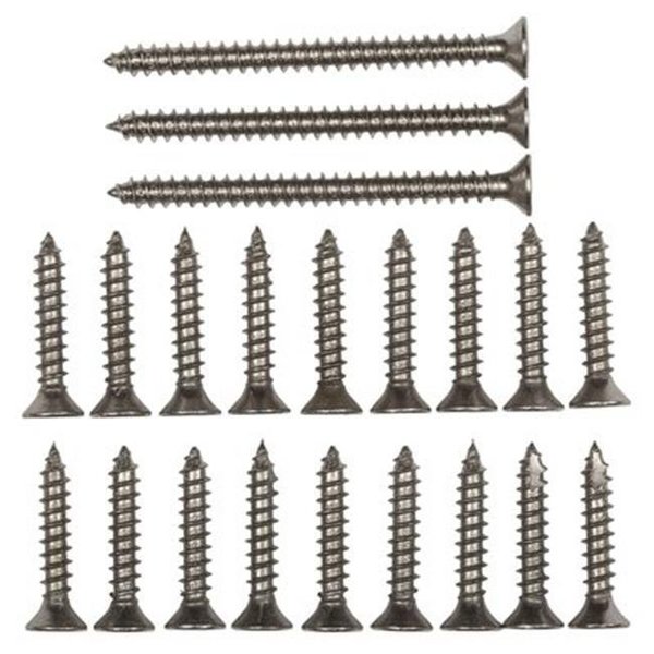 New Courtyard Door Hinge Screws; Satin Nickel NE697338